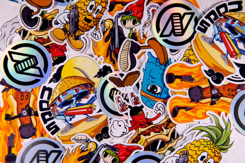 'FOODLAND' Sticker Pack